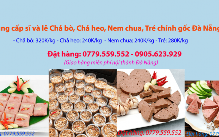 Chả bò Đà Nẵng - Chả bò Huyền Trâm