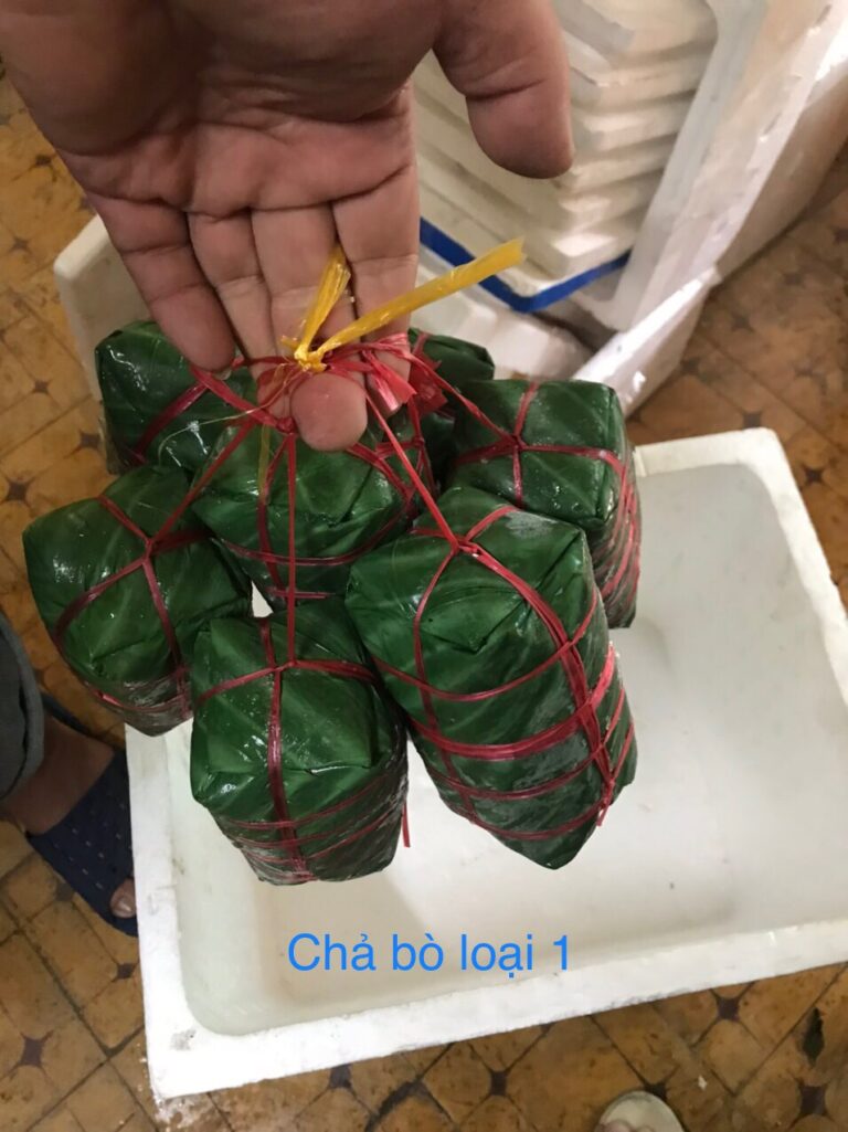 Chả bò Đà Nẵng ngon chuẩn vị: nguồn gốc và hương vị đặc trưng